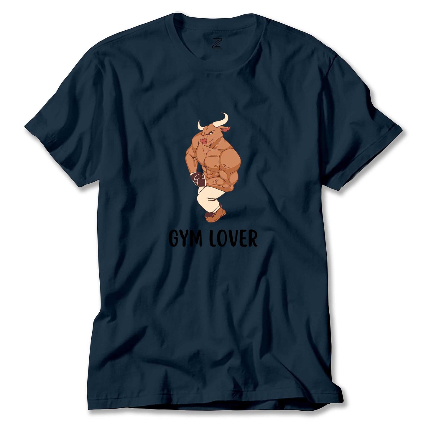 Gym Love Boğa Renkli Tişört