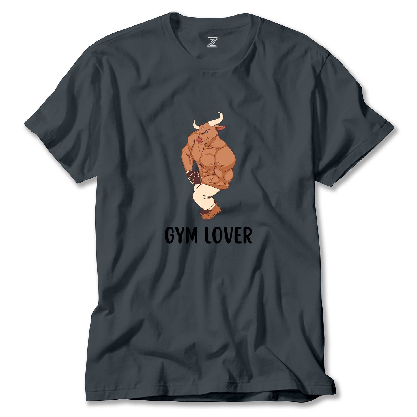 Gym Love Boğa Renkli Tişört