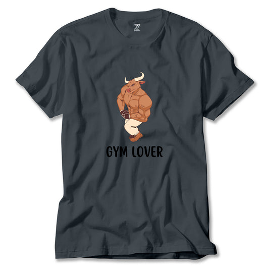 Gym Love Boğa Renkli Tişört