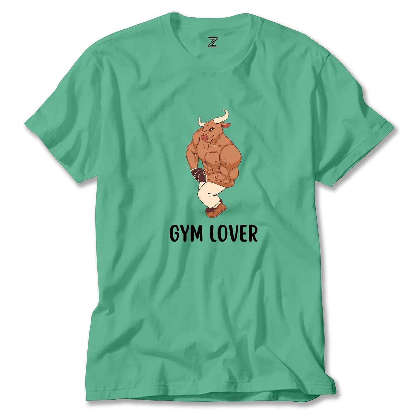 Gym Love Boğa Renkli Tişört