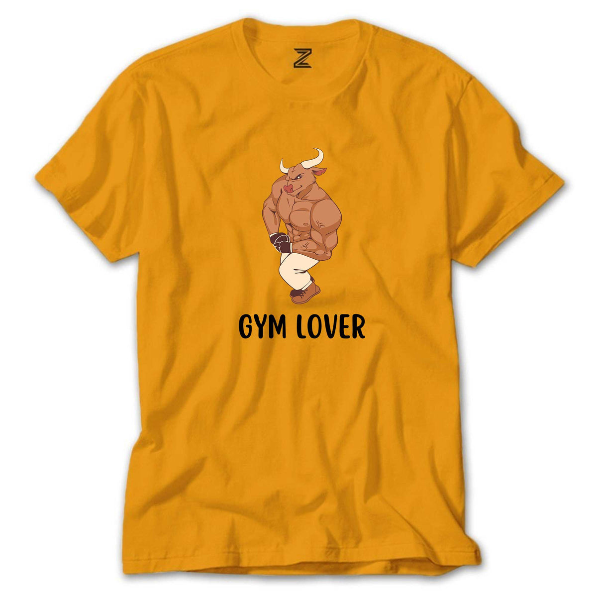 Gym Love Boğa Renkli Tişört