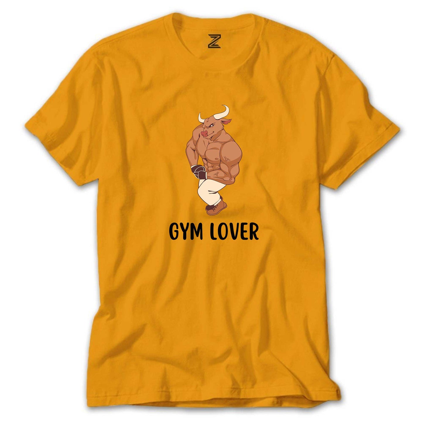 Gym Love Boğa Renkli Tişört