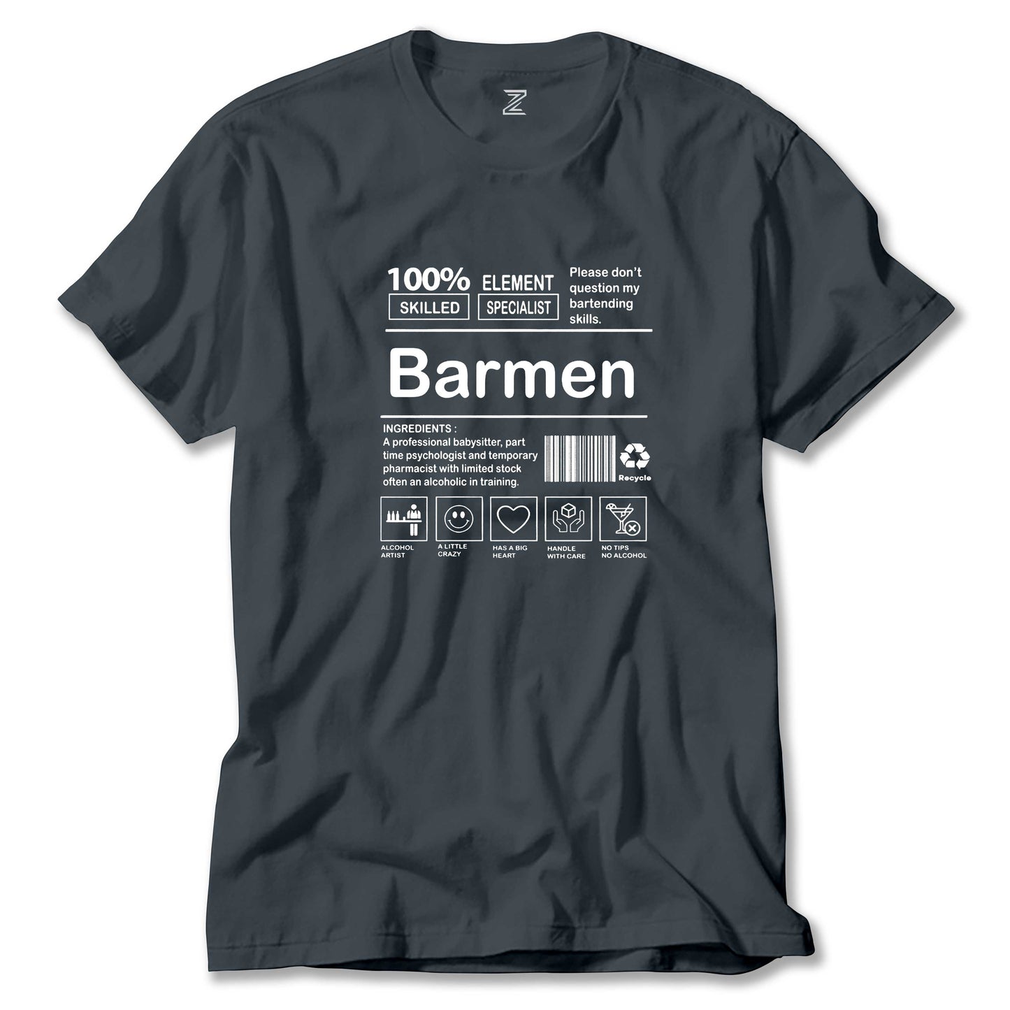 Barmen Renkli Tişört