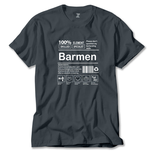 Barmen Renkli Tişört