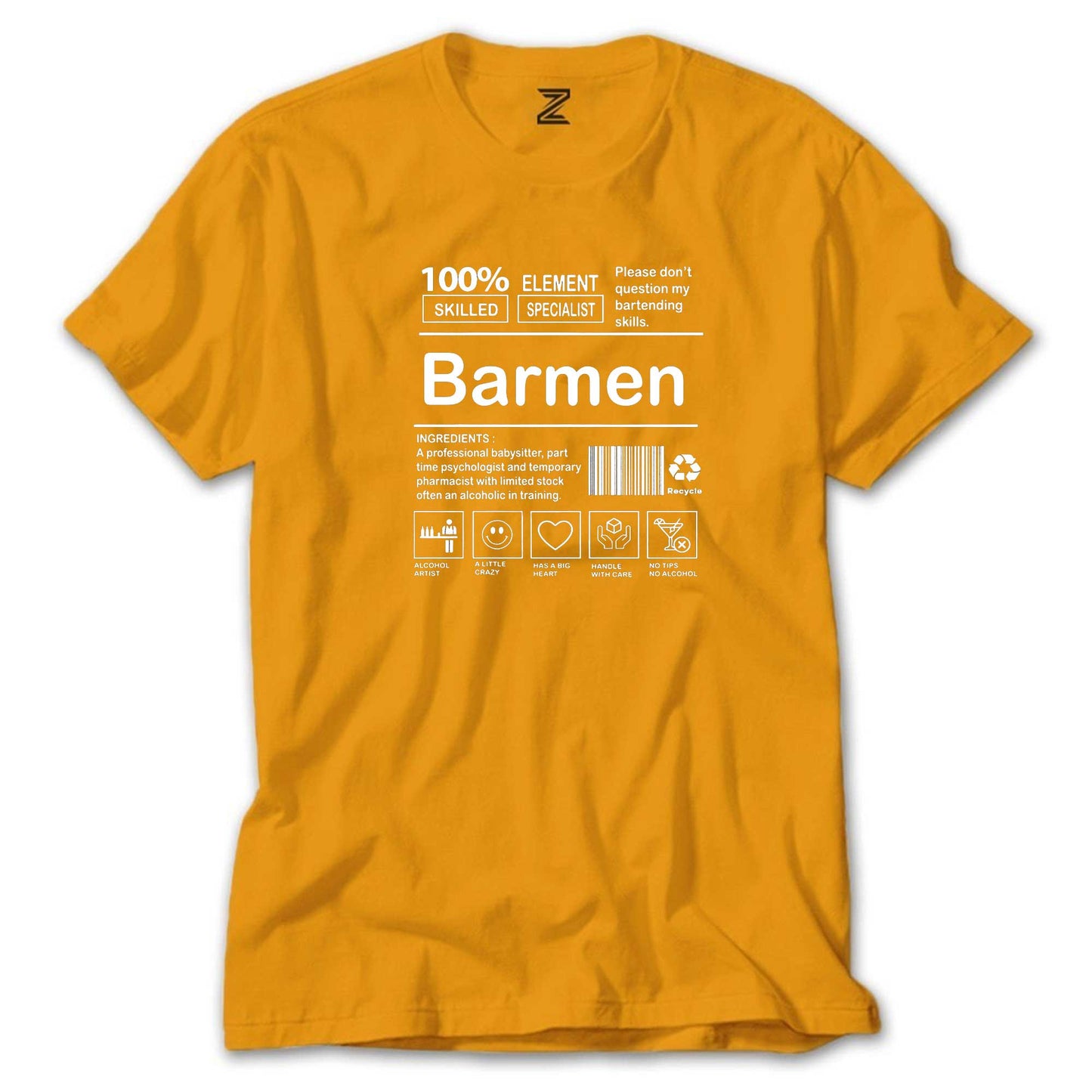 Barmen Renkli Tişört