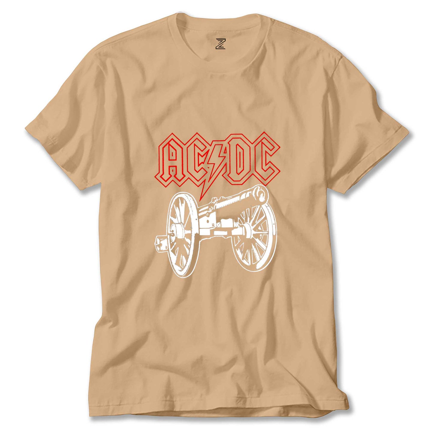 Ac Dc About Rock Cannon Renkli Tişört