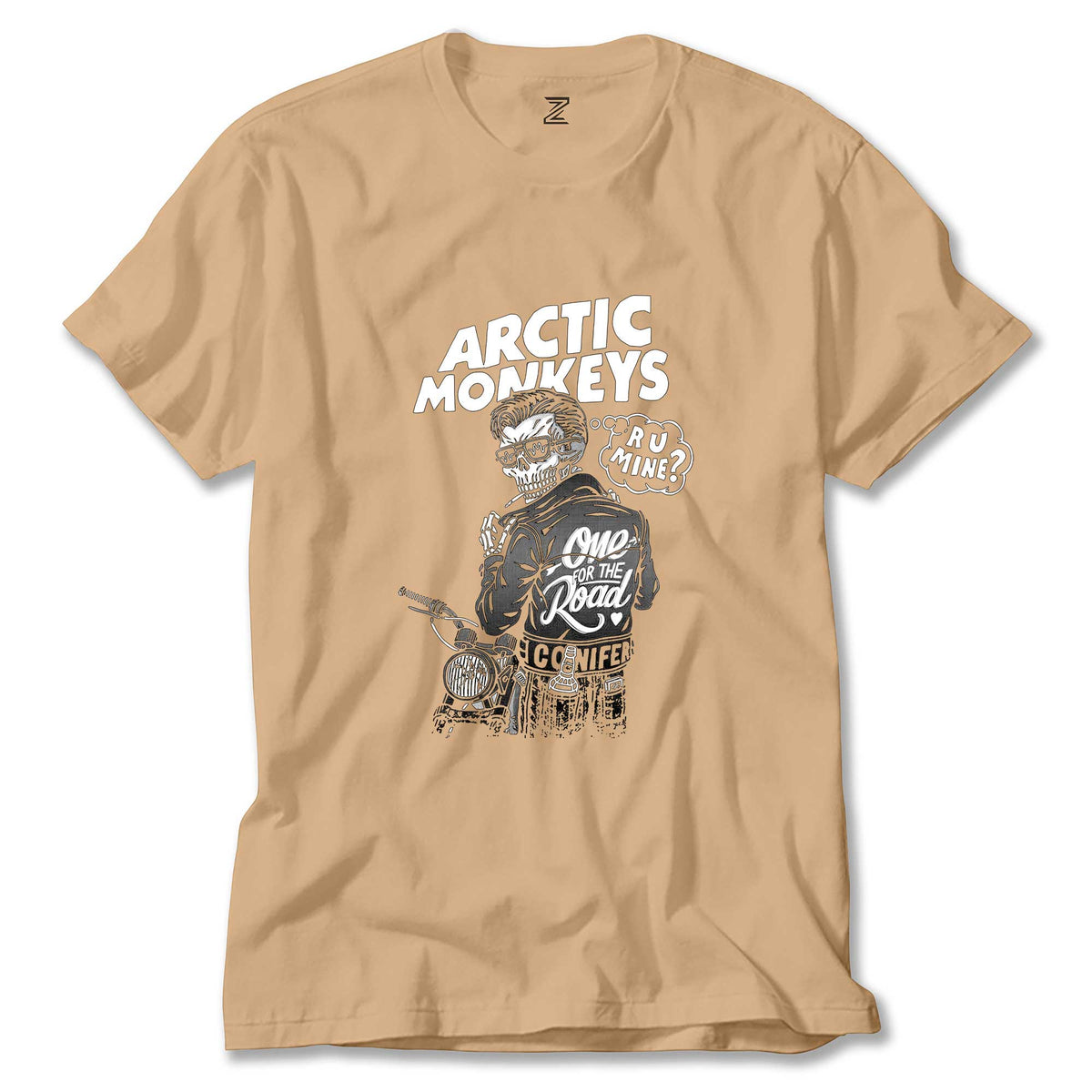 Artic Monkeys Skull Rider Renkli Tişört