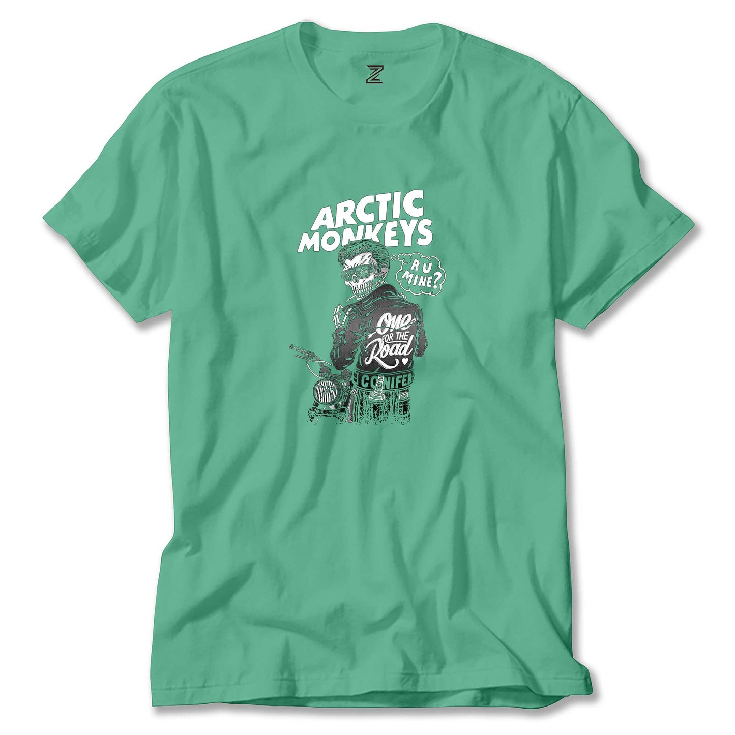 Artic Monkeys Skull Rider Renkli Tişört