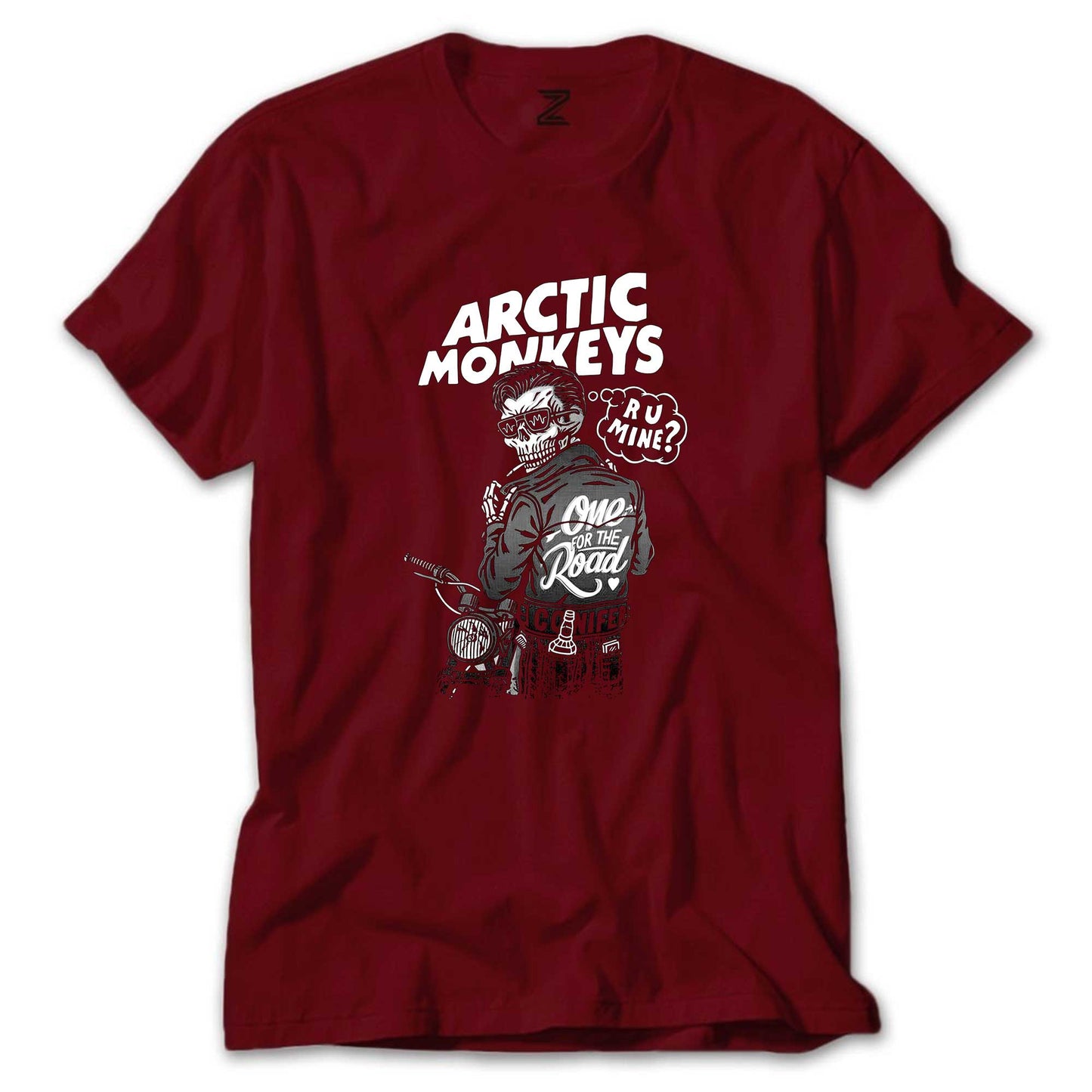 Artic Monkeys Skull Rider Renkli Tişört