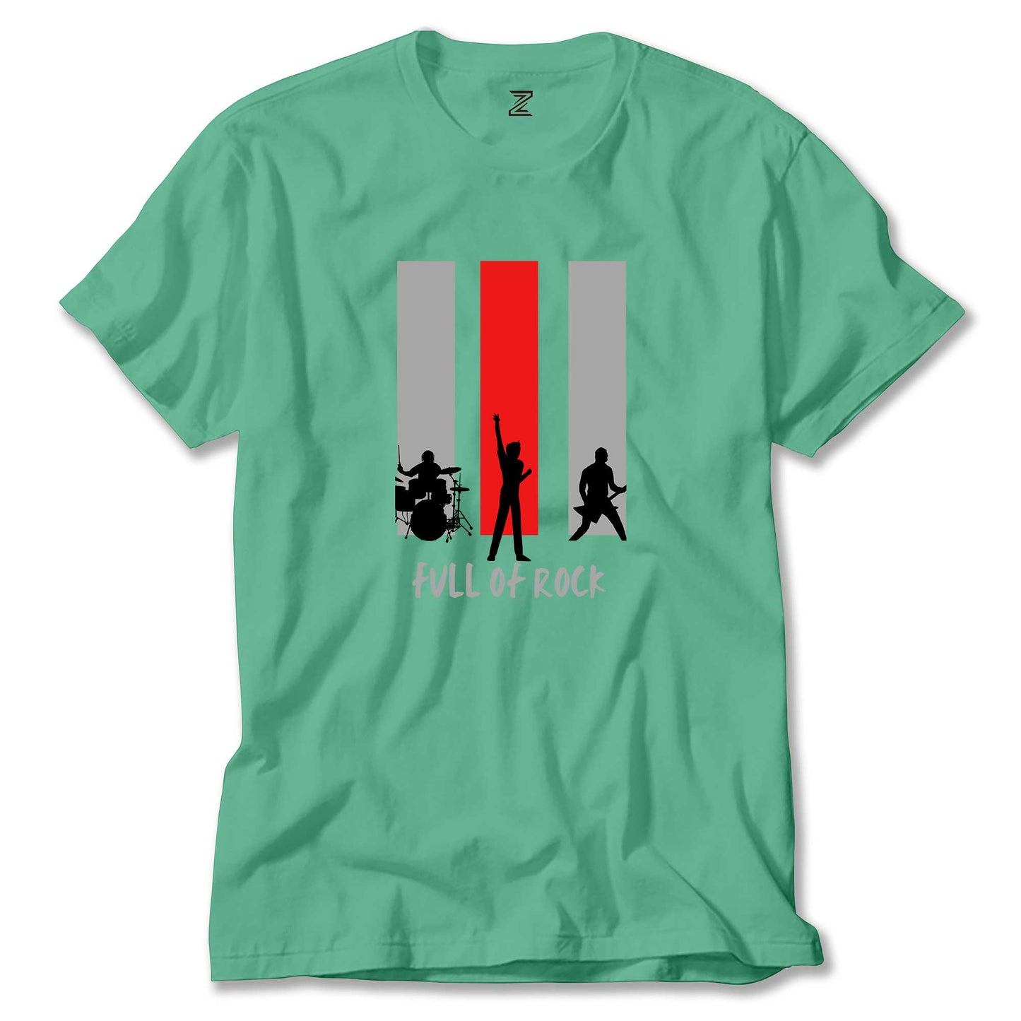 Full Of Rock Renkli Tişört