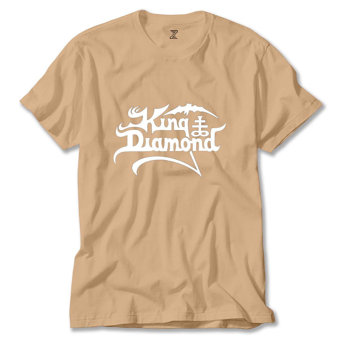 King Diamonds White Logo Renkli Tişört