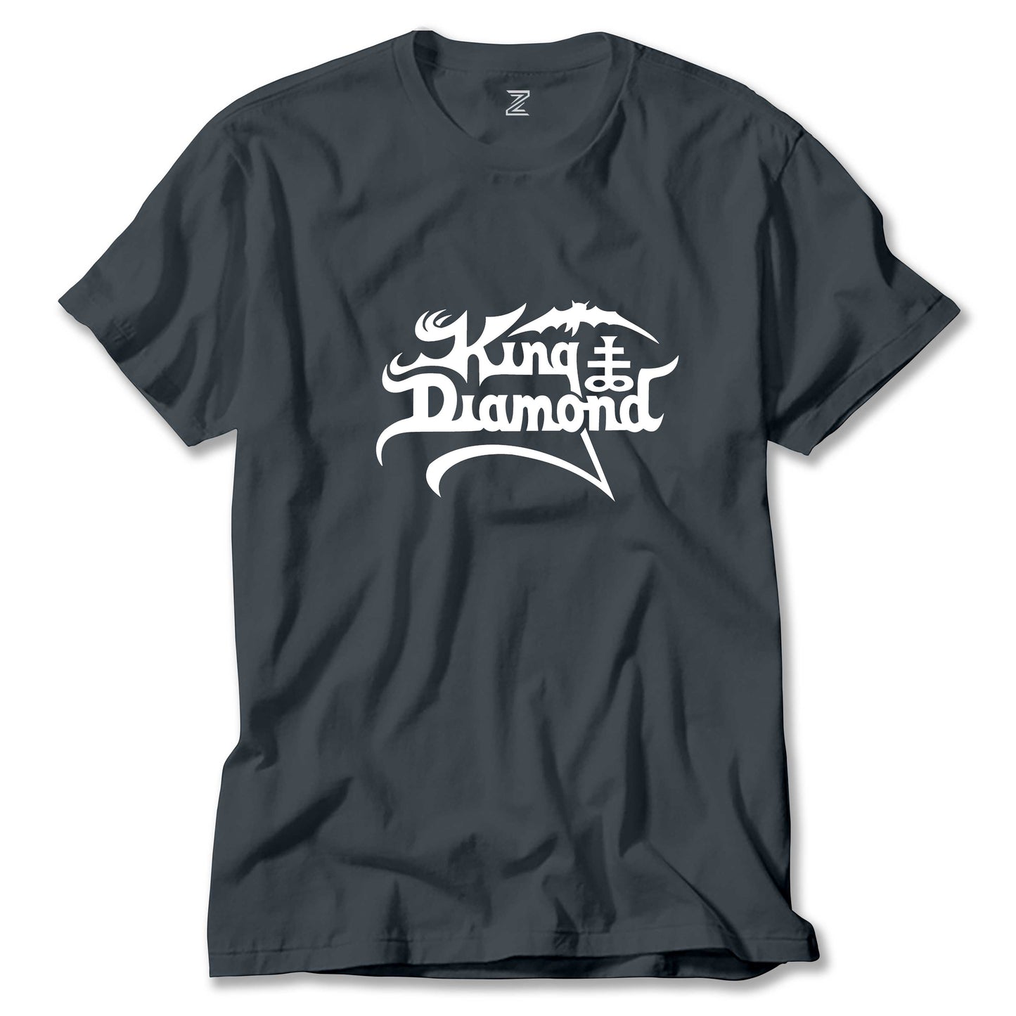 King Diamonds White Logo Renkli Tişört