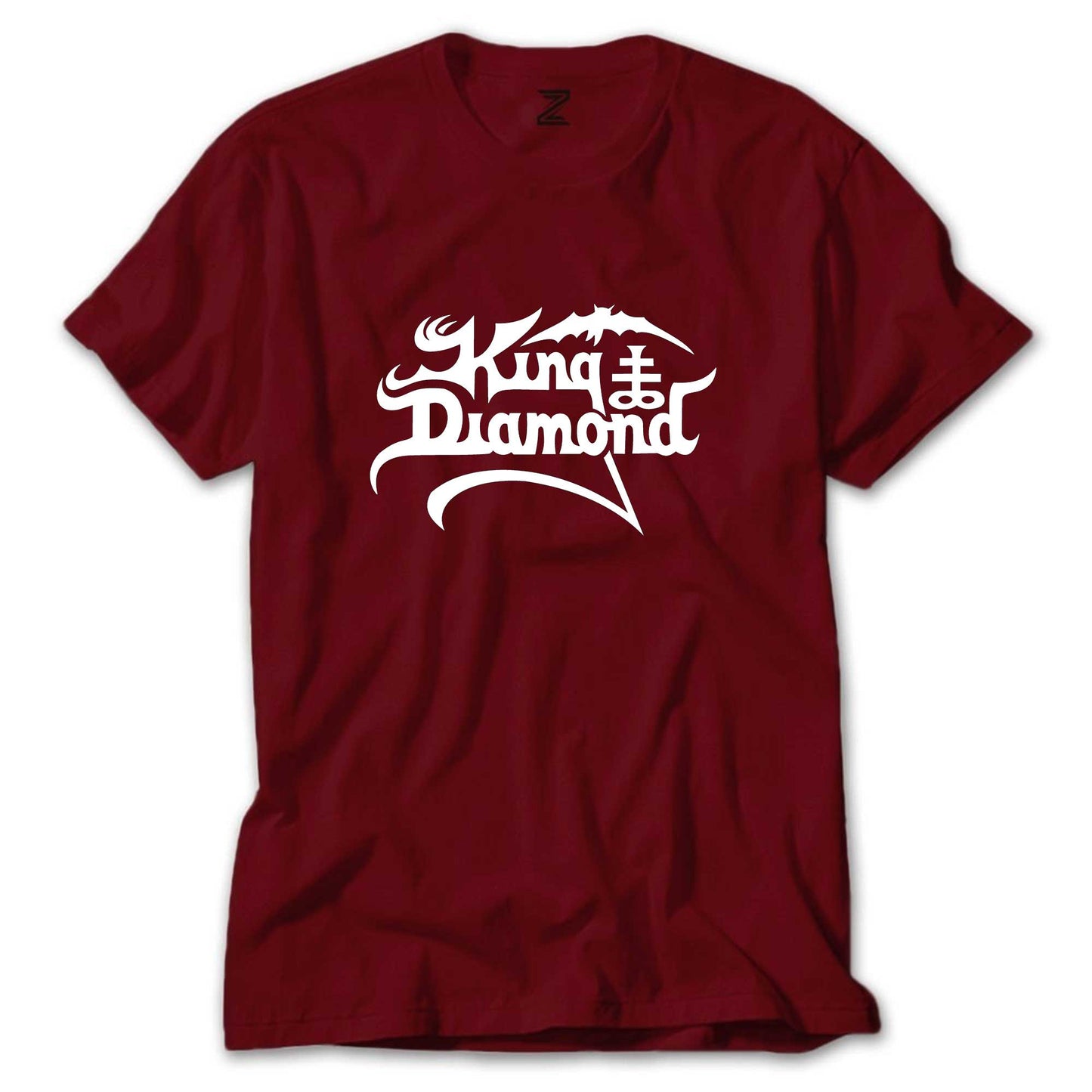 King Diamonds White Logo Renkli Tişört