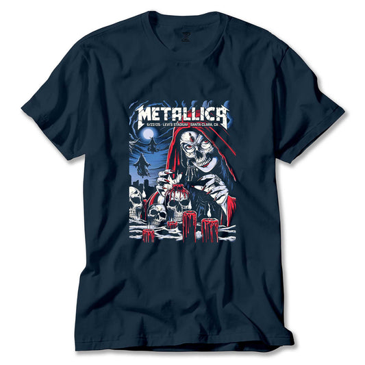 Metallica 2025 Tour Renkli Tişört