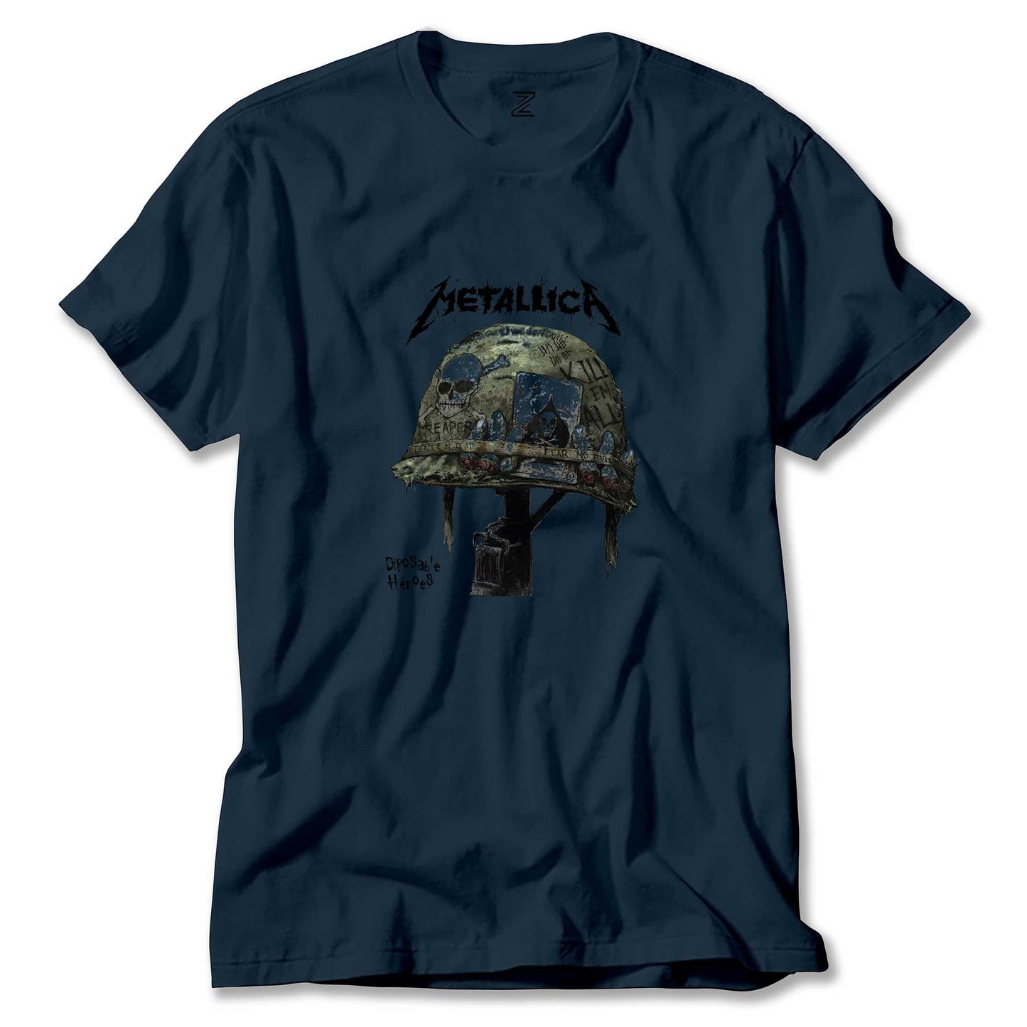 Metallica Diposab e Heroes Renkli Tişört