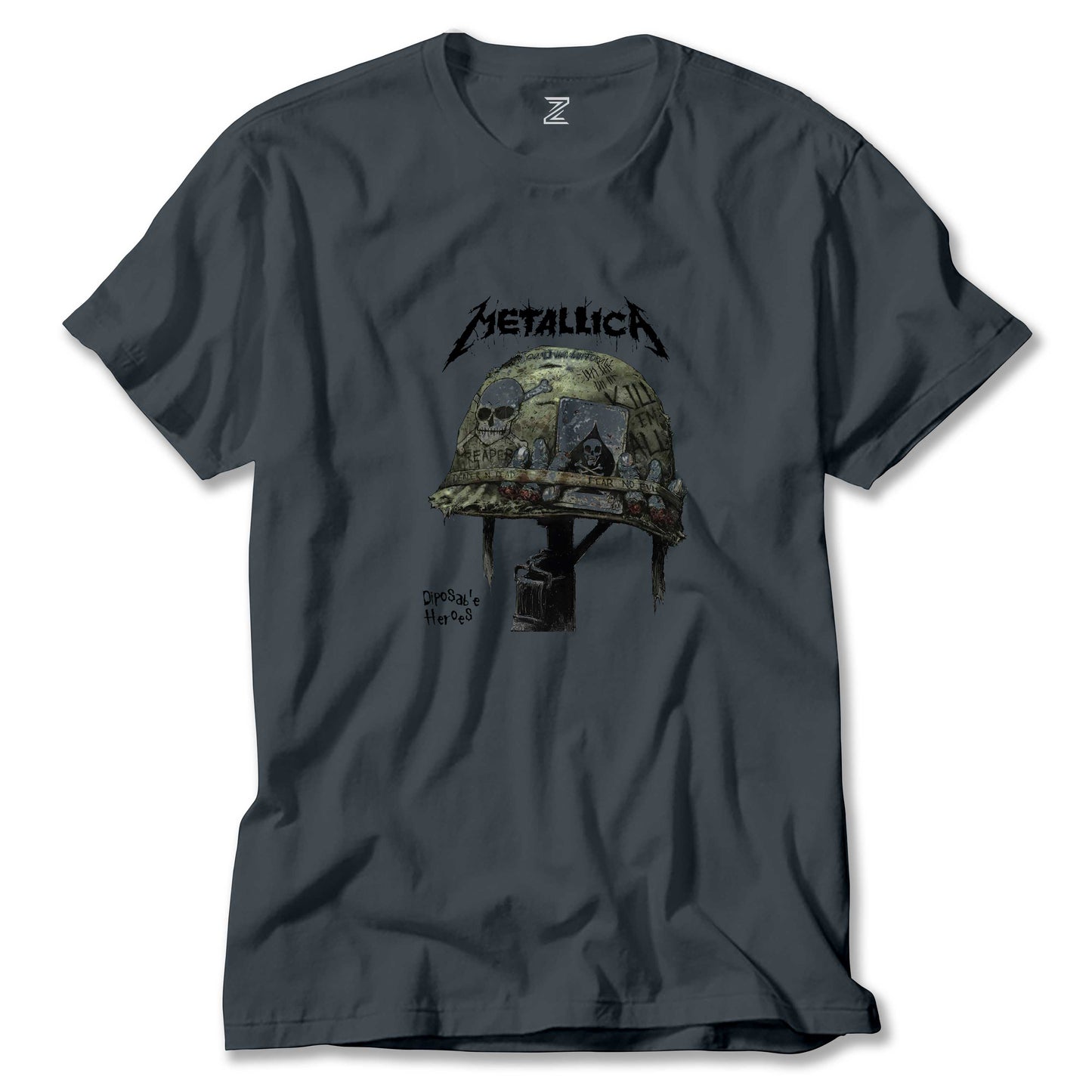 Metallica Diposab e Heroes Renkli Tişört