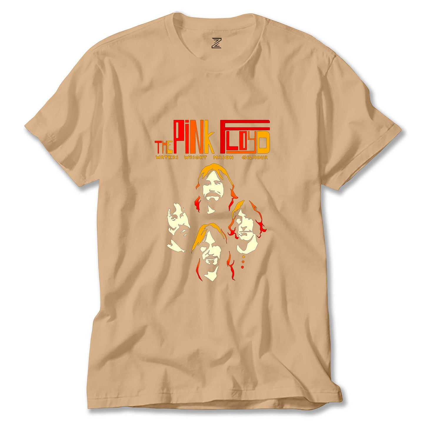 Pink Floyd Grup Silüet Renkli Tişört