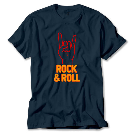 Rock Roll Renkli Tişört