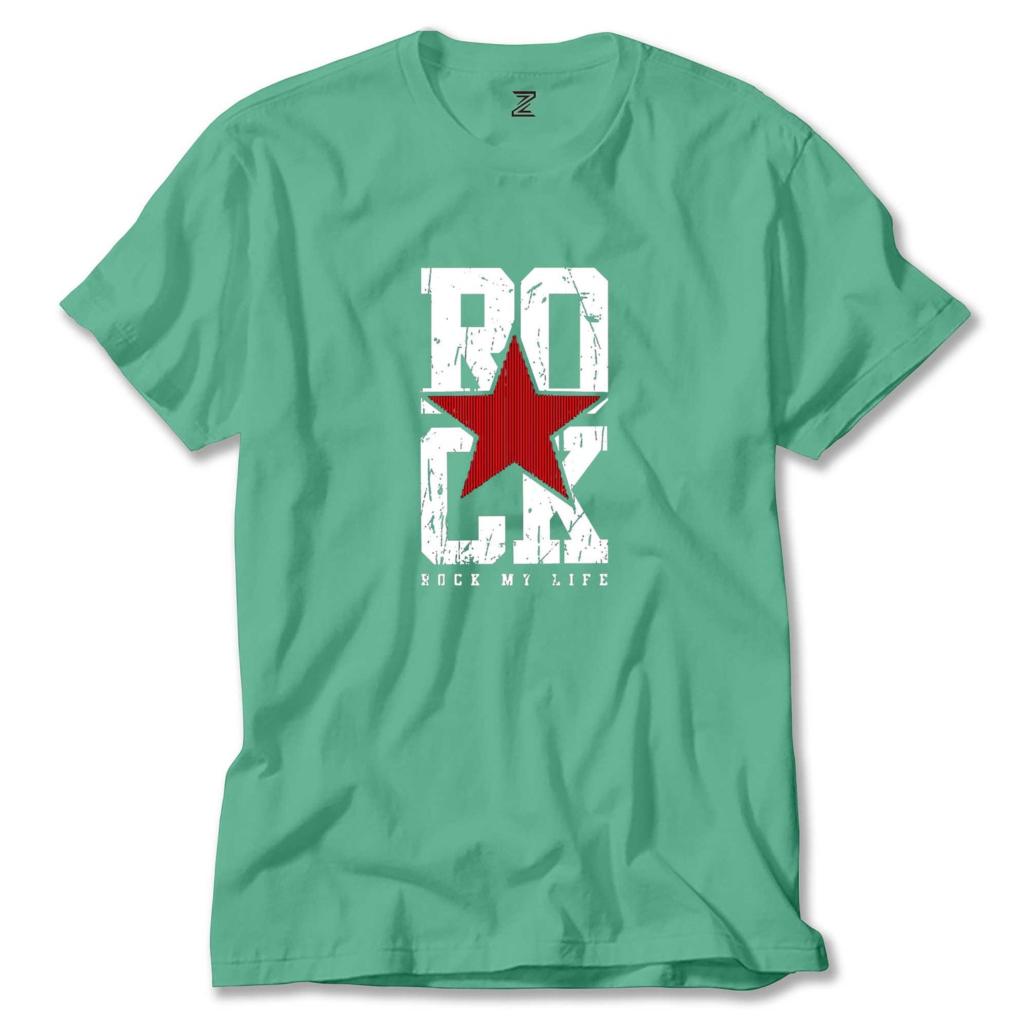 Rock My Life Renkli Tişört