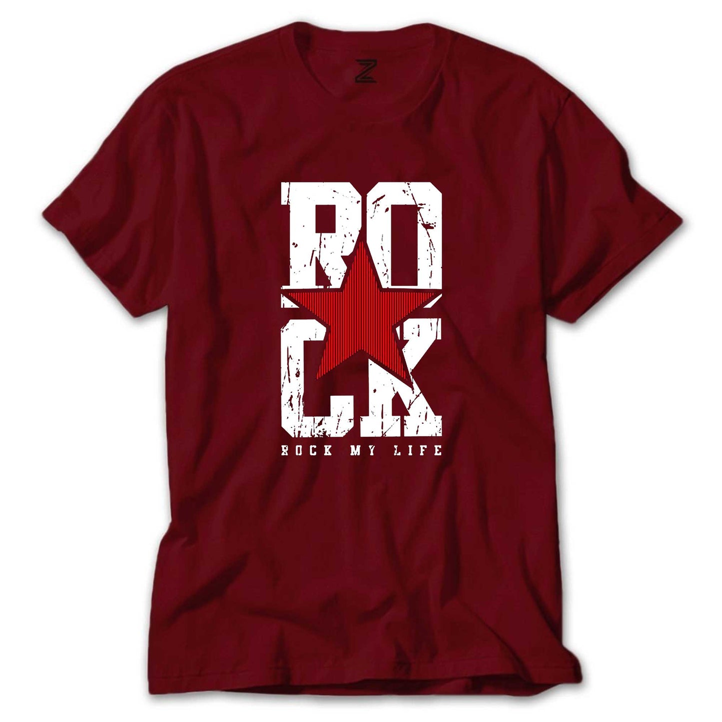 Rock My Life Renkli Tişört