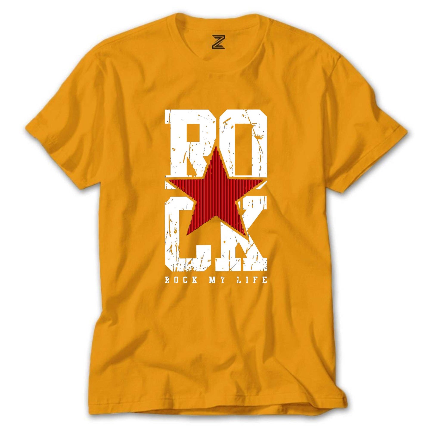 Rock My Life Renkli Tişört