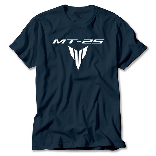 Yamaha MT25 White Logo Renkli Tişört