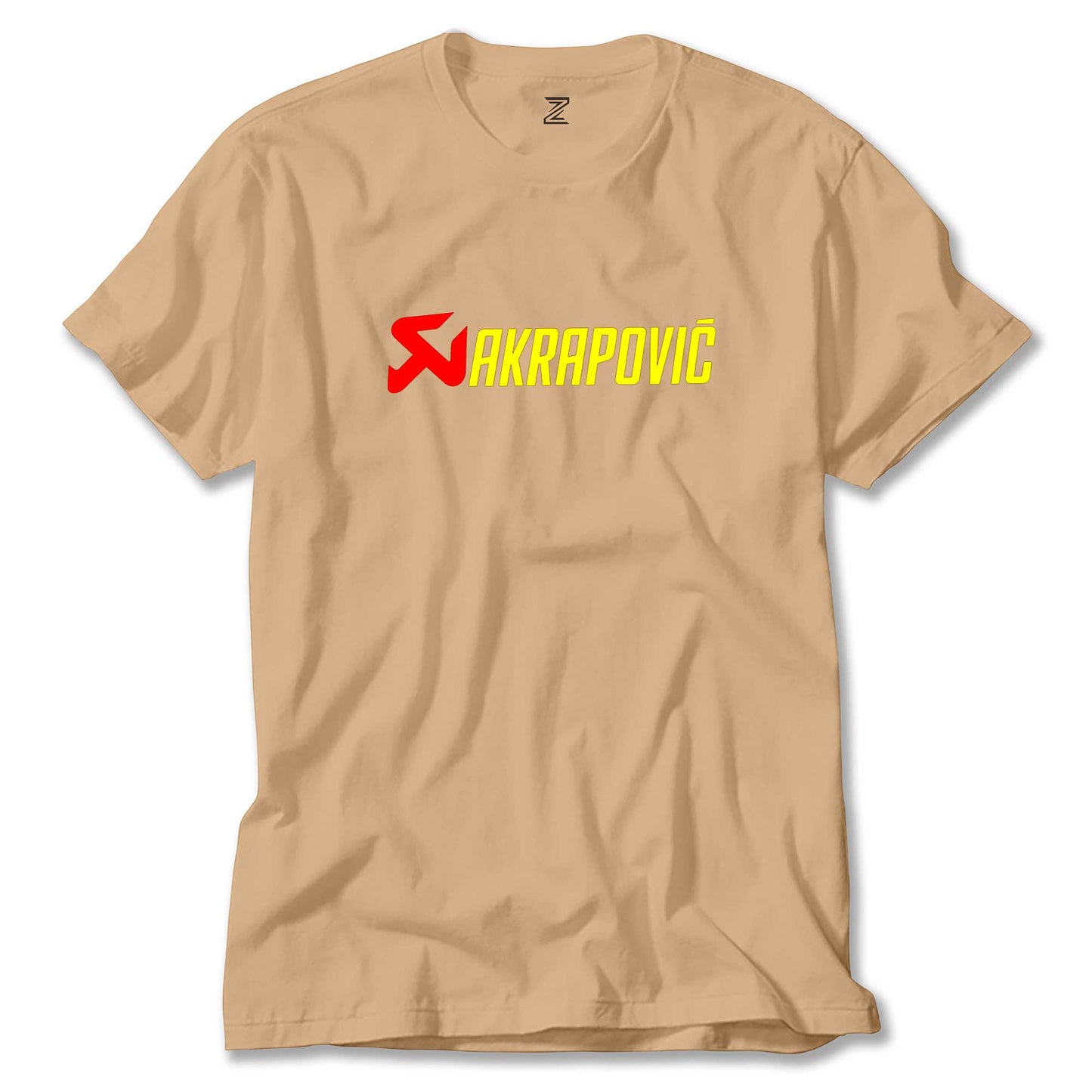 Akrapovic Logo Text Renkli Tişört