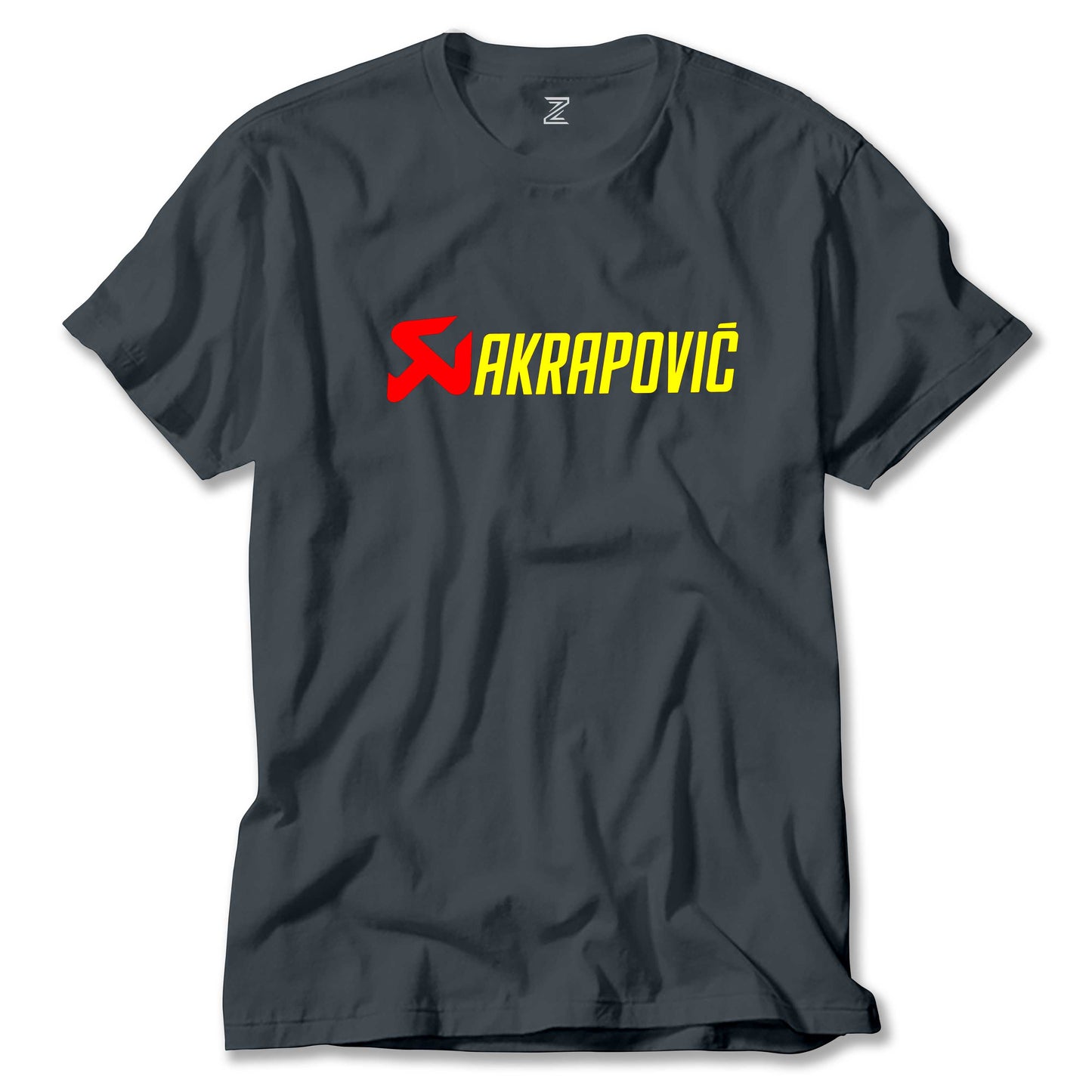 Akrapovic Logo Text Renkli Tişört