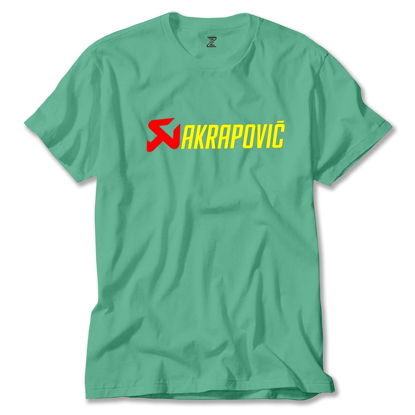 Akrapovic Logo Text Renkli Tişört