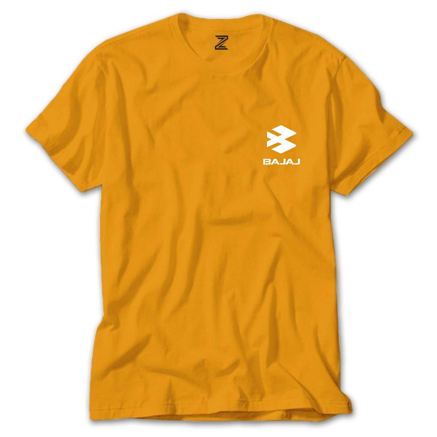 Bajaj White Logo Renkli Tişört