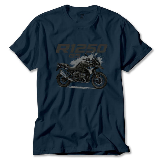 İndirimli Bmw R1250 GS Lacivert Tişört