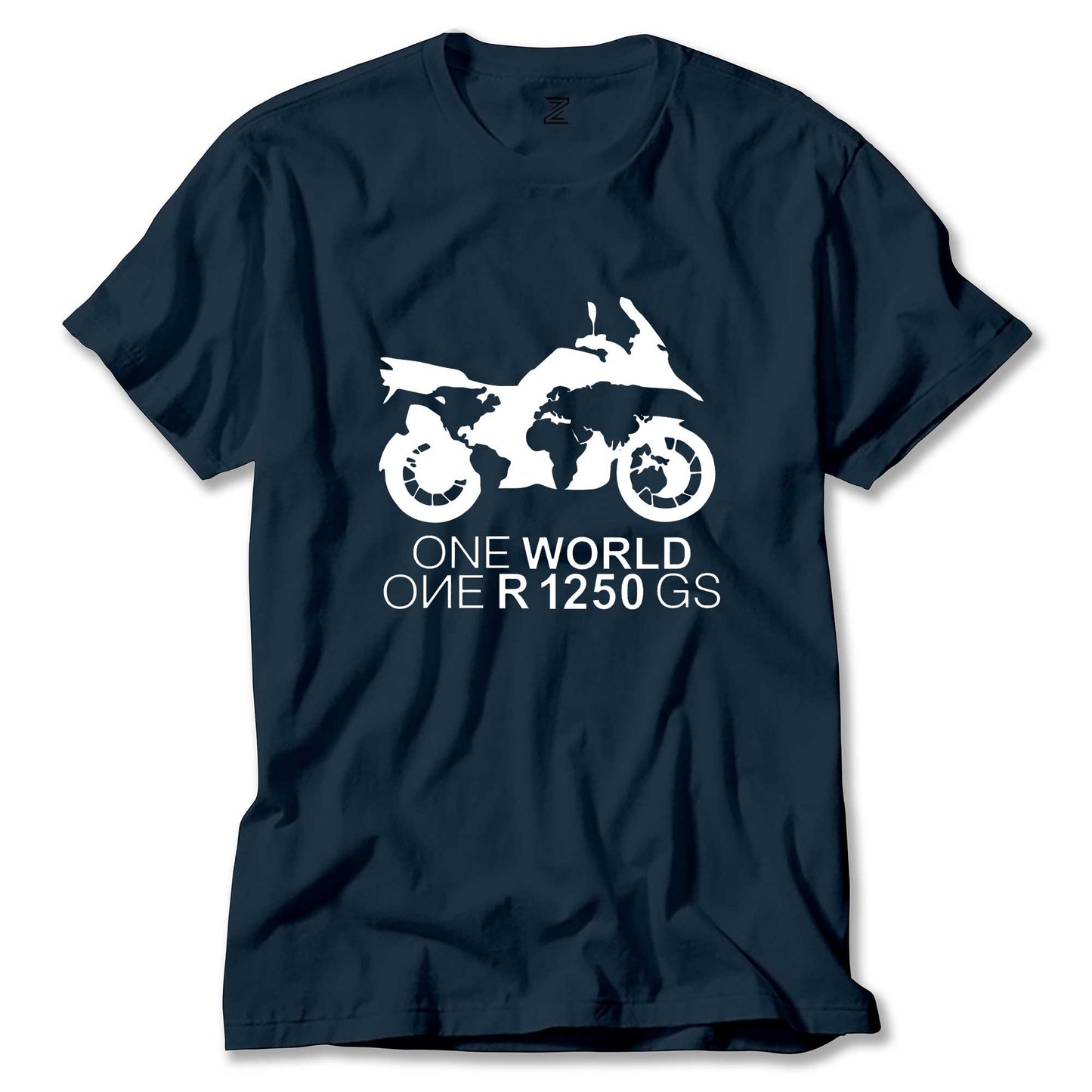 ONE World 1250GS White Renkli Tişört