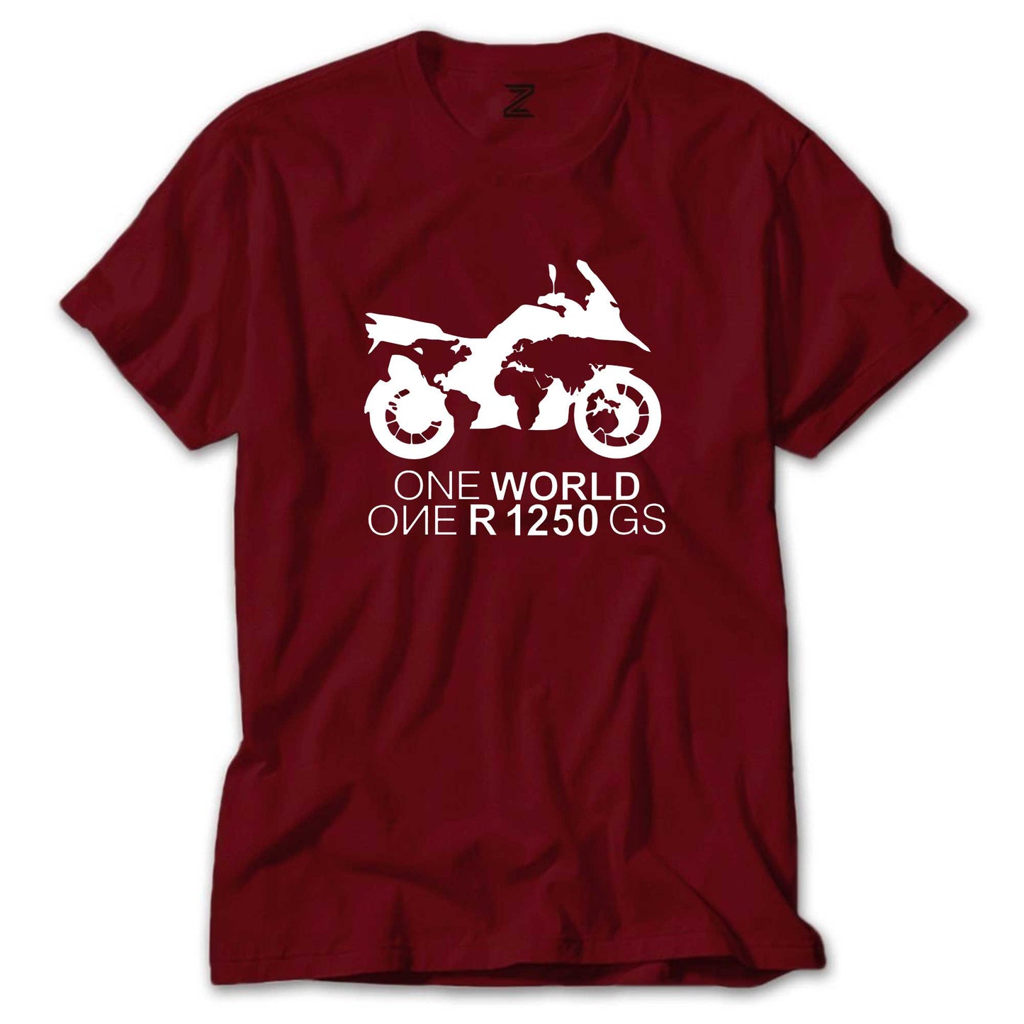 ONE World 1250GS White Renkli Tişört