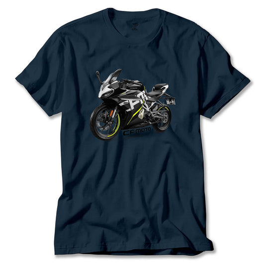 CFMOTO 250SR And Text Renkli Tişört