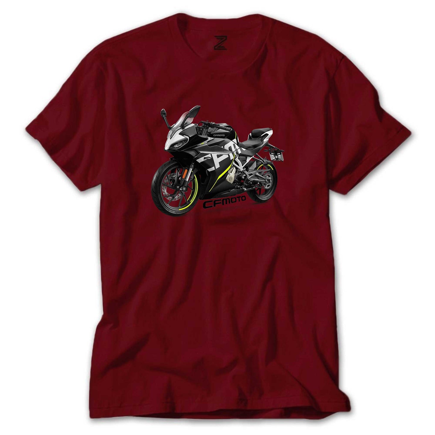 CFMOTO 250SR And Text Renkli Tişört