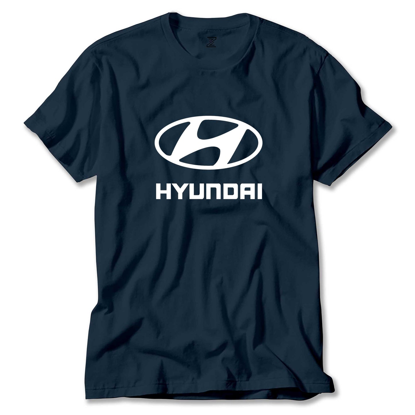 Hyundai White Logo Renkli Tişört