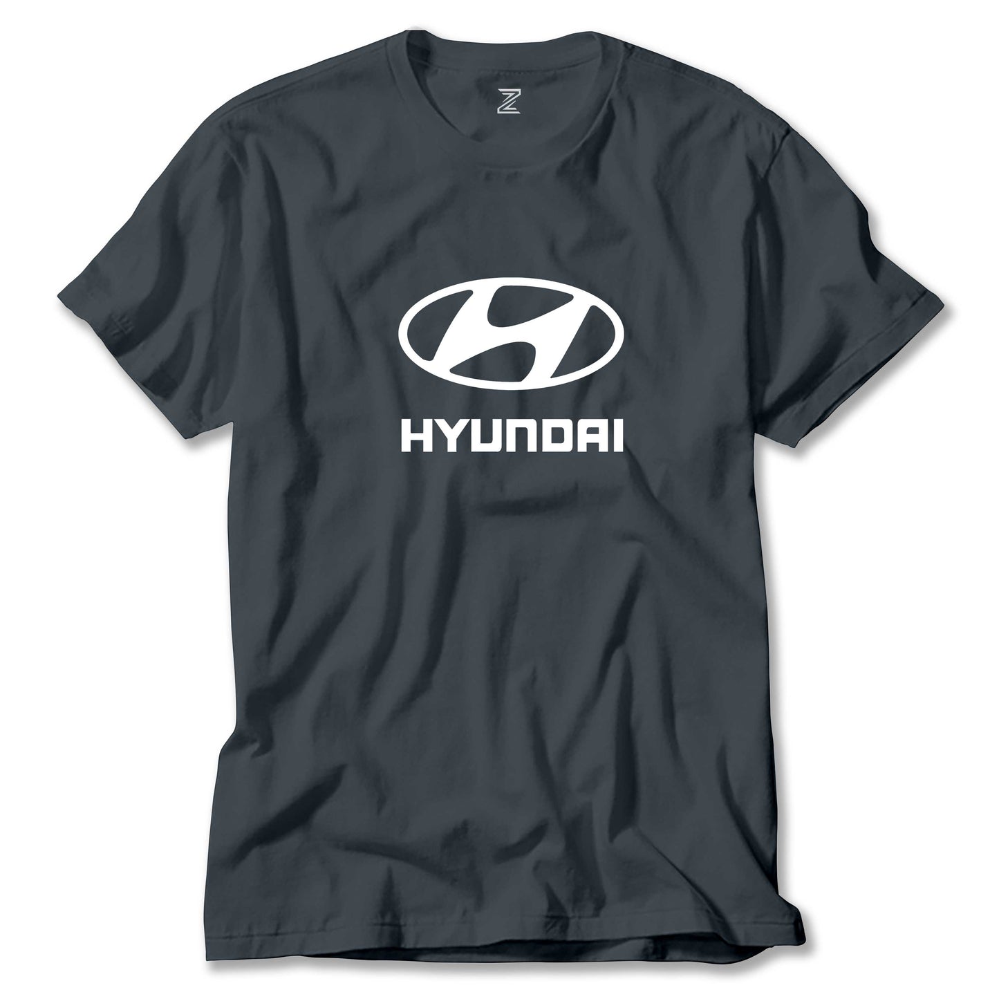 Hyundai White Logo Renkli Tişört