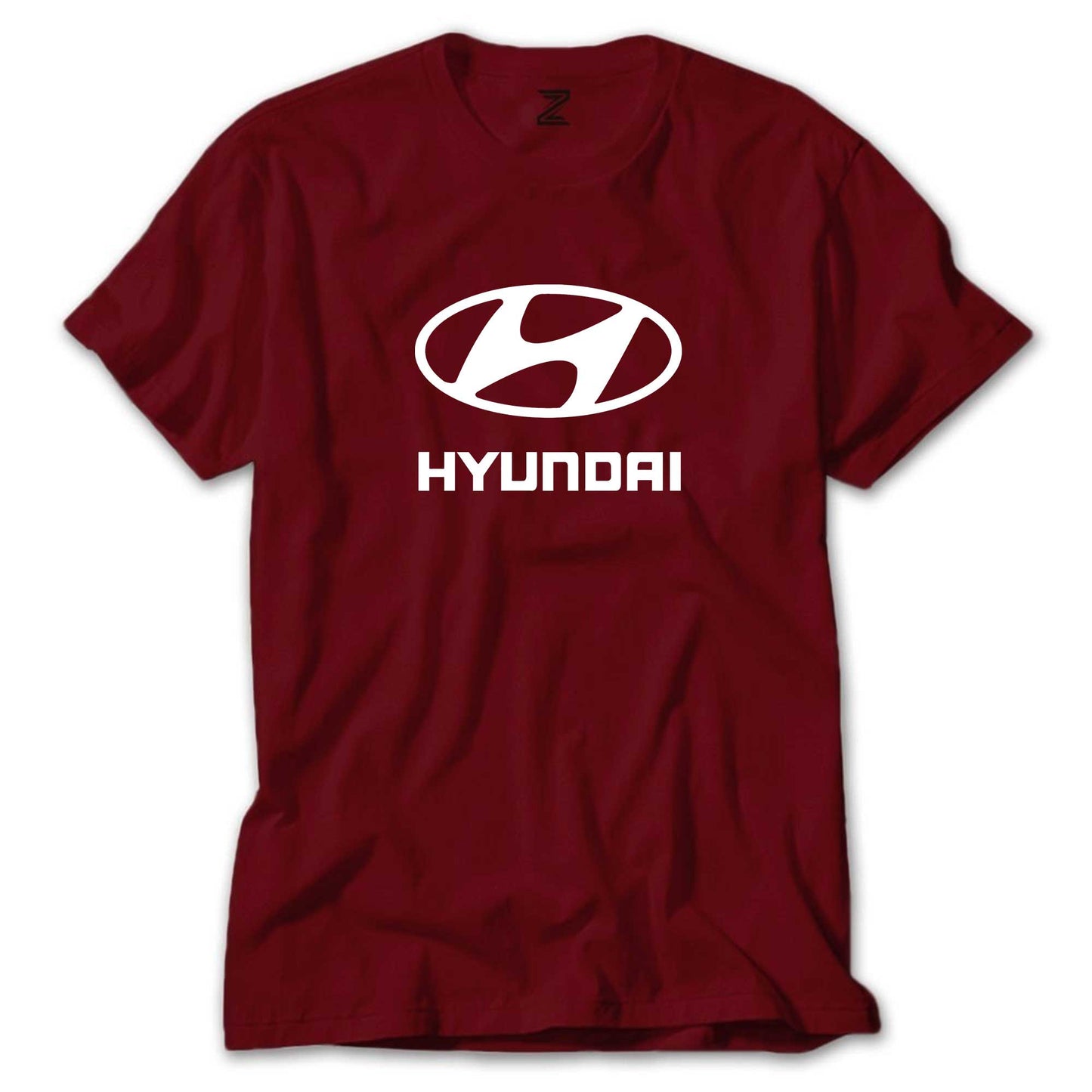 Hyundai White Logo Renkli Tişört