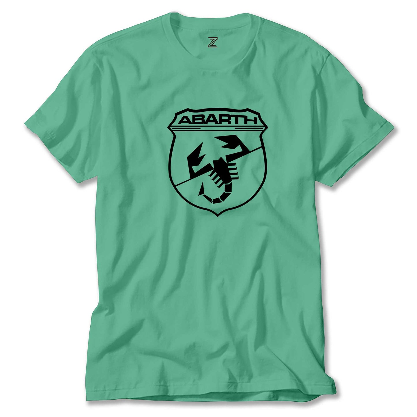 Abarth White Logo Renkli Tişört