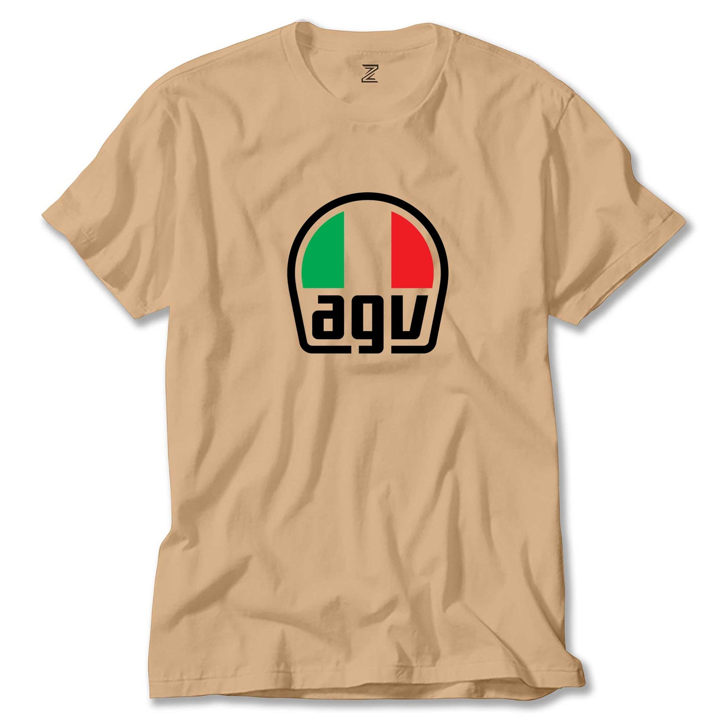 Agv Logo Renkli Tişört