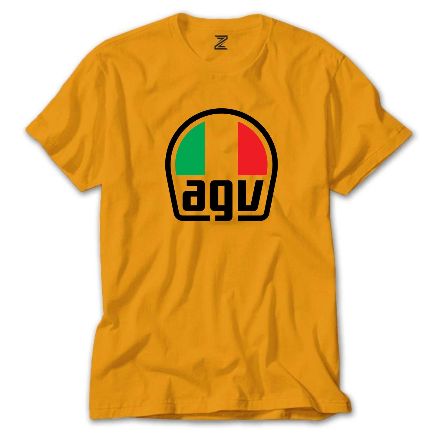 Agv Logo Renkli Tişört