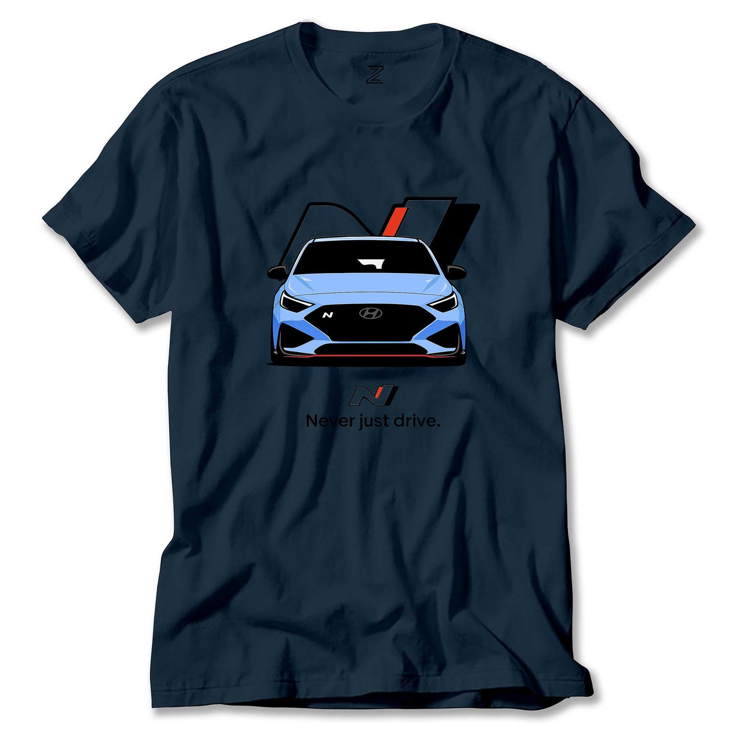 Hyundai İ20N Never Just Drive Renkli Tişört