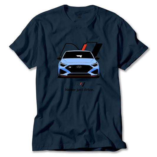 Hyundai İ20N Never Just Drive Renkli Tişört