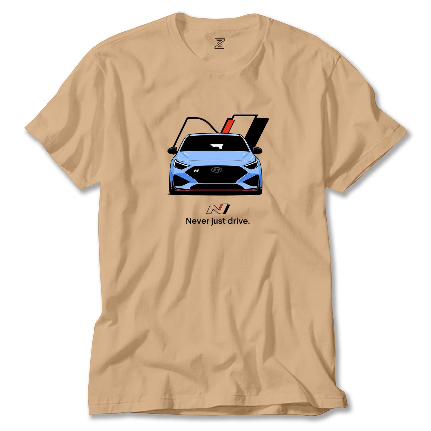Hyundai İ20N Never Just Drive Renkli Tişört