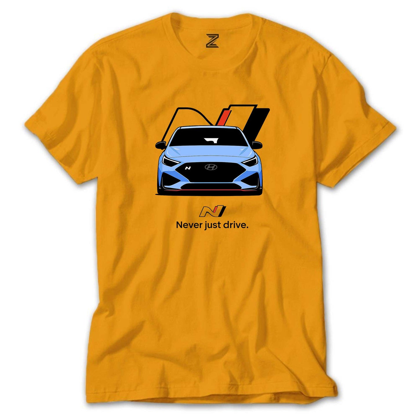 Hyundai İ20N Never Just Drive Renkli Tişört