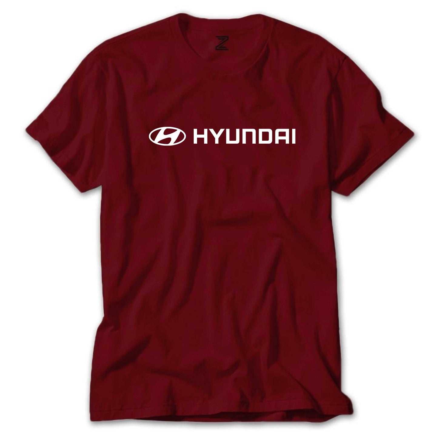 Hyundai Text Logo Renkli Tişört