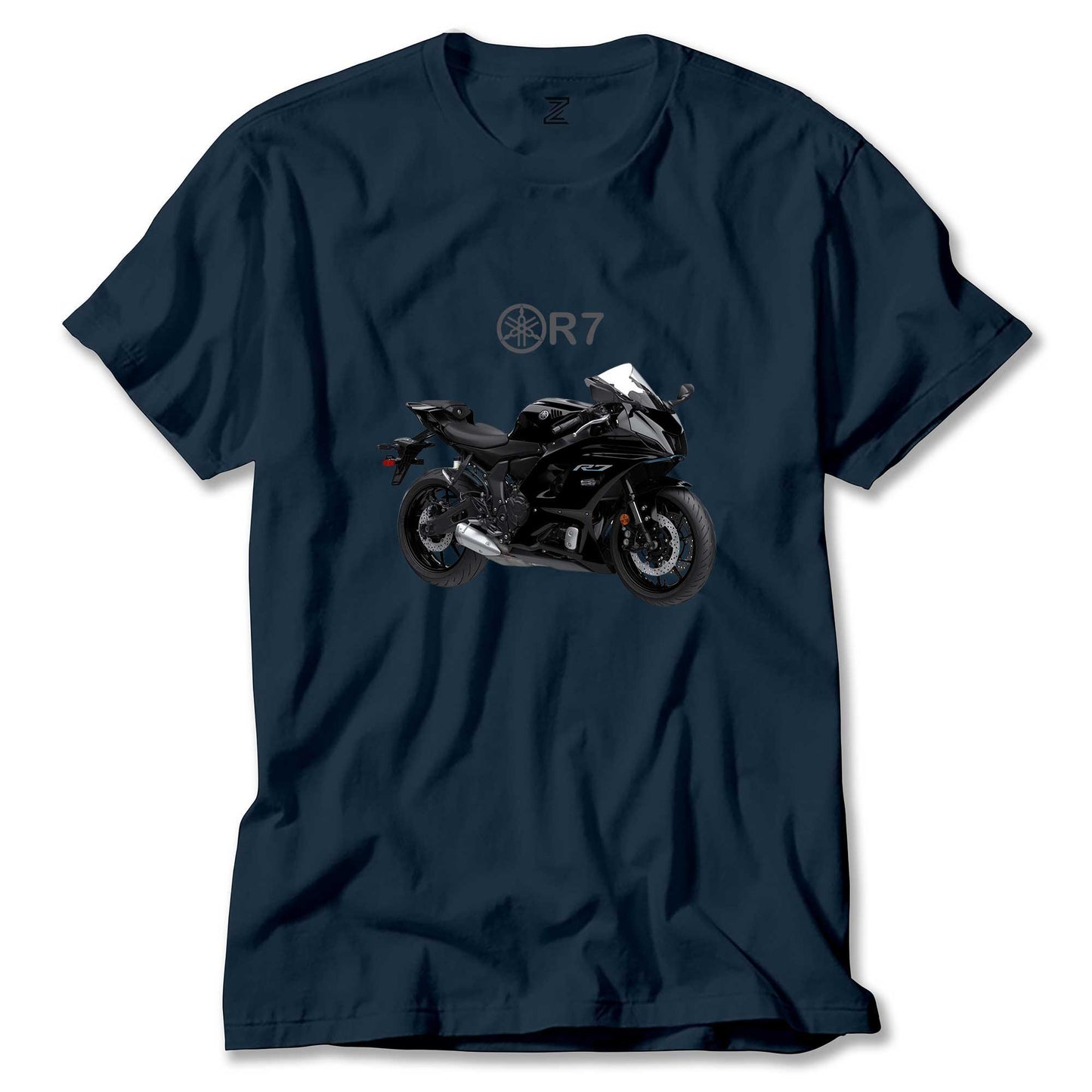 Yamaha R7 Black Renkli Tişört
