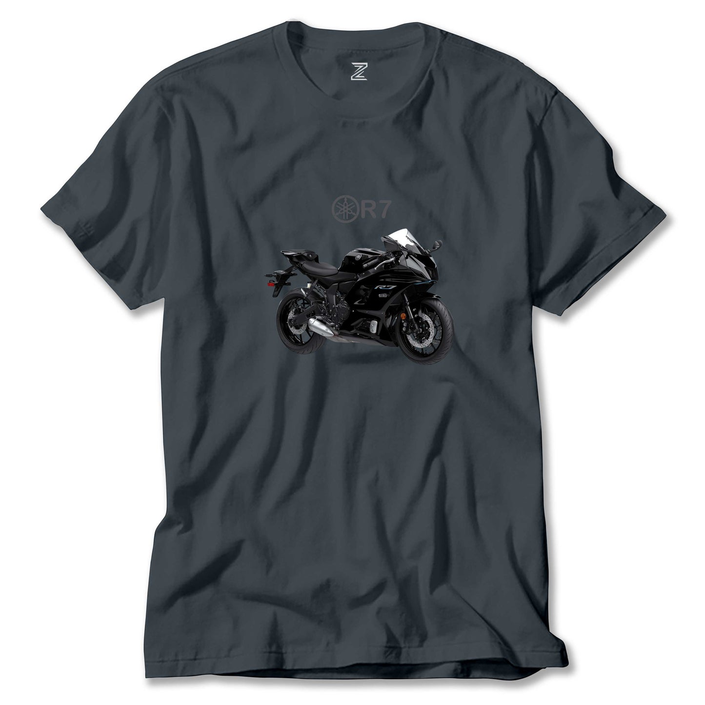 Yamaha R7 Black Renkli Tişört