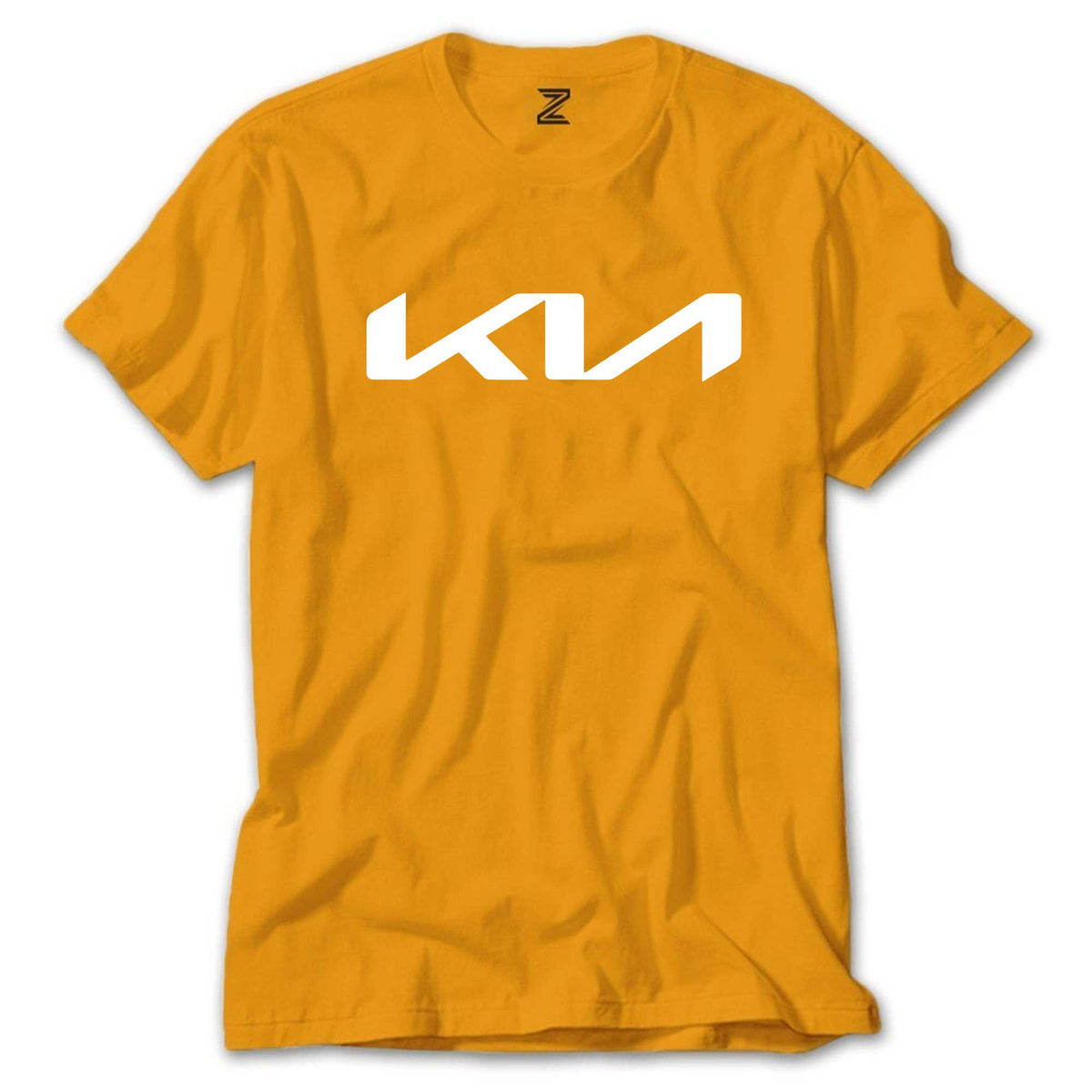 İndirimli Kia New Logo Sarı Tişört