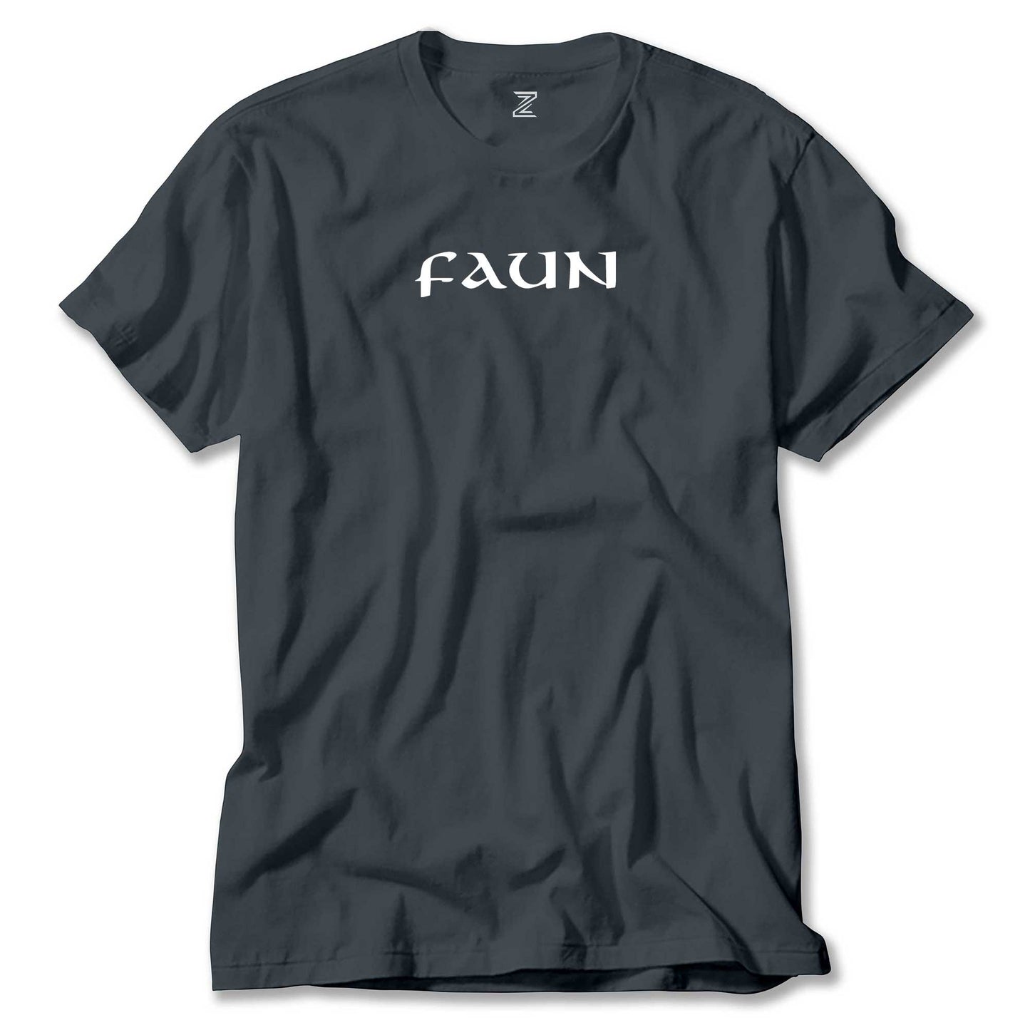 Faun Text Logo Renkli Tişört